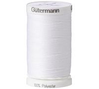Gutermann White 500mtr/547yd Sew-All Polyester Thread, 5.5x3.5x3.5 cm
