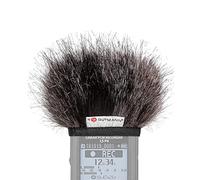 Gutmann Fur Microphone Windshield Windscreen for Olympus LS-P1 / LS-P2 / LS-P4 MERCURY | Made in Germany