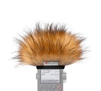 Gutmann Fur Microphone Windshield Windscreen for Roland R-07 / Black/Red FOX | Made in Germany