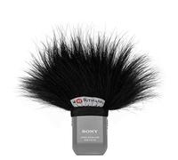 Gutmann Fur Microphone Windshield Windscreen for Sony ECM-XYST1M Premium Edition Black with inner lining