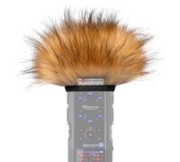 Gutmann Microphone Fur Windscreen Windshield for ZOOM H6essential Premium Edition FOX with inner lining | Made in Germany