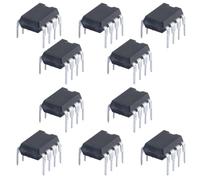 Gutol 10-Pack TL072CP TL072 DIP-8 Operational Amplifier IC Chips - Dual Low-Noise JFET Input OP-AMP for DIY Circuit Components