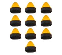 Gutol 10 pcs Foam Shoe Polish Dauber, Leather Shining and Polishing Tool, for Shoes, Car Seats, Sofas, Gloves, Cream, Dye, Paint Application