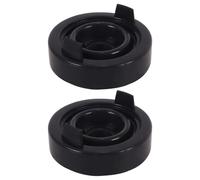 Gutol 2-Pack 80mm/22mm H4 Headlight Dust Cover - PVC Rubber Waterproof Seal for HID Conversion Kits