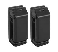 Gutol 2 Pack Airplane Phone Holder, 360 Degree Rotation Flight Mount Clip Portable Foldable Travel Essential Accessory, Phone Stand Desk Bed
