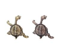 Gutol 2 PCS Turtle Incense Holder for Sticks and Blunts, Decorative Ceramic Censer Burner Aid Handcrafted Beautiful Censer Holder for Sticks