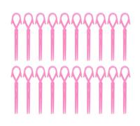 Gutol 20PCS Nail Polish Protector for Fingers, Reusable Nail Edge Skin Barrier Kit, Non Slip Finger Shield Clips, Nails Art Basic Tool Accessories (Pink)