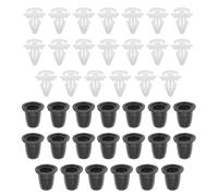 Gutol 20Pcs Protective Strip Clips with Grommet Trim Clip for B8 B7 B6 Shar-an 7N Ti-guan 5N Toua-reg 7P Beetle 5C