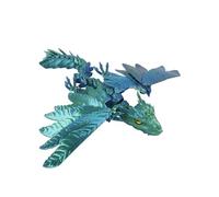 Gutol 3D Printed Dragon with Wings,Feathered Wyvern Dragons Plaything, Articulated Dragon, Easter Gifts(Style B)