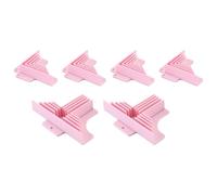 Gutol 6 Packs Clamps Corner Guides Cartonnage Corner Holding with Metal Bookbinding Cover Tool for Book Covers Chipboard Boxes Dioramas