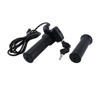 Gutol A Pair Full Twist Throttle Grip With Keys For Q20/Q20 Pro Lite E-Bike, Electric Bike Throttle Smooth Acceleration Control