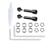 Gutol A Set Metal Swivel Pins Replacement Parts,Hinge Screws Accessories and Gasket,for QuietComfort 35/QC35 II/QC45/QC SE Wireless Headphones