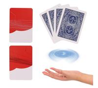 Gutol A Set Of The Magic Hummingbird Cards Close Up Using Invisible Thread and Wax It Can Spin, Fly, Float, A Real Floating Magic Trick