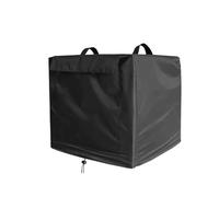 Gutol Black 420D Oxford Fabric Meat Slicer Cover - Heavy-Duty Waterproof Dustproof Protector for Kitchen Counter