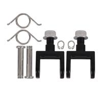 Gutol Foot Pegs Connection Brackets, Motorcycle Footrest Mounts Left Right Pedals for Sur Ron Light Bee S/X Dirt Bike Off-Road