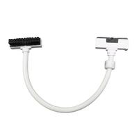 Gutol Hydrus 18AWG 24-Pin PSU Extension - ATX Sleeved Cable with ARGB Sync for Aura/ASRock Motherboards(White)