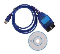 Gutol OBD2 Diagnostic Cable, USB Car Diagnostic Cable Real and Best FTDI FT232RL Chip, Stable Data Transmission, Fit for Felicia MK 1 MK