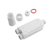 Gutol POE Repeater Plastic Repeater 2 Port Waterproof 10/100Mbps 1 To 2 with IEEE802.3Af/At 48V Outdoor for POE Switch Camera