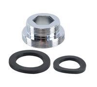 Gutol Tap Adapter, Tap Adapter M22 Male Thread To M28 Male Thread, Suitable for Kitchen and Bathroom Faucets(22mm-28mm)