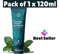 Gutology Natural Probiotic Toothpaste Hydroxyapatite Oral Probiotics White 120ml