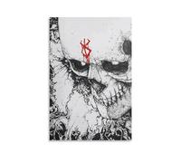 Guts Berserk Manga Poster Canvas Poster Wall Art Picture Prints Hanging Photo Decor Home Posters Artworks 08x12inch(20x30cm)