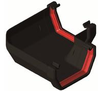 Gutter Angle 90 Degree Square Gutter Black