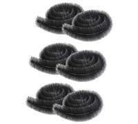 Gutter Brush 4m x 100mm Black Leaf Guard to Keep Out Debris, Moss & Leaf