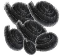 Gutter Brush 4m x 100mm Black Leaf Guard to Keep Out Debris, Moss & Leaf