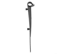 Gutter Brush Clips, Gutter Mesh Clips Gutter Brush Leaf Guard Fixing Clips - Keep Leaf Guard Brush in Place and Christmas Light Gutter Clips Black(60Pcs)