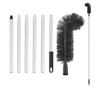 Gutter Brush, Gutter Cleaning Tools, Telescopic Gutter Cleaner, Gutter Cleaning, Roof Gutter Cleaner, Portable Cleaning Scraper Tool for Cleaning Leaves and Debris, Detachable Cleaning Brush