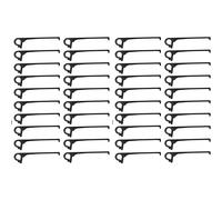 Gutter Brush Leaf Guard Fixing Clips (Pack of 40)