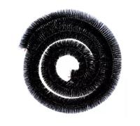 Gutter Brush Leaf Guard Protection Lead Leaf Filter Guttering Drain Debris Cleaner Leaves Cleaner Roof Gutter Unblocker Black 100mm X 4 Meters Each Roll Gutter Guard (1)