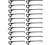 Gutter Brush Leaf & Moss Guard Fixing Clips (Pack of 20)