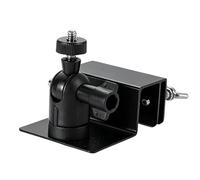 Gutter Camera Mount,Monitor Solar Panel Holder - Railing Camera Mount | for Roof Eave Railing Balcony Outdoor Garden Backyard Fence