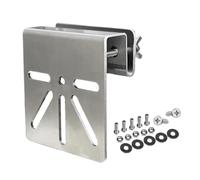 Gutter Camera Mount - Stainless Steel Wall Bracket, Durable Clamp Holder, Outdoor Security Positioning, Home Monitoring Solar Panel | Weather Resistant Rustproof Installation Screwless Clip System