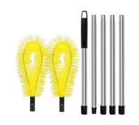 Gutter Cleaner - Telescoping Gutter Cleaner with 5 Extension Wand - Gutter Cleaning Hose Attachment Roofing Tool, Extendable Gutter Cleaning