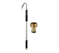 Gutter Cleaner Tool Telescopic Ladder-Free Ground Eave Washing Eand