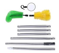 Gutter Cleaning Brush Debris Leaves Branches Remover Home Gutter Tool Portable Drainage Grooves Tool Dirt and Spills
