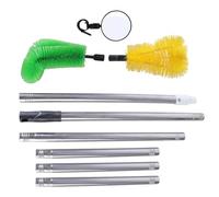 Gutter Cleaning Brush Extendable Dusters Telescopic Gutter Cleaner Debris Leaves Branches Remover Home Cleaning Tool Telescopic Cleaner