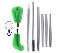 Gutter Cleaning Brush Extendable Pipe Gutter Cleaner Extendable Dusters Roofing Tool for Removing Leaves Easy to Use for Cleaning Leaves