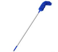 Gutter Cleaning Brush Roofing Tool, With Telescopic Extendable Pole From 2 Ft To 8.2 Ft, Guard Cleaner Tool Gutters Accessories(Blue)