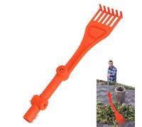 Gutter Cleaning Rake - Drain Cleaning Tool | Mini Rake with Rotating Handle, Compact Dirt Remover, Drain Maintenance Solution for Hard to Reach Areas