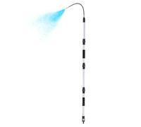 Gutter Cleaning Rod - Telescopic Spray Lance, Multi-Angle Connector, Stainless Steel Push Rod, Extended Reach Flow Control Attachment | for Building Exterior, Roof Edging Sheets, Turkey