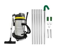 Gutter Cleaning System 60L Wet & Dry Hoover & 24ft Gutter Vacuum