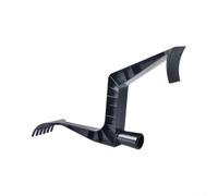 Gutter Cleaning Tool With Spoon And Claw Black Plastic Lightweight