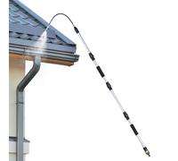 Gutter Cleaning Tools, 18 cm Adjustable Telescopic Cleaning Rod, Dirt Cleaning Tool in Rain Gutters, Cleaning Home, Garbage, Dirt