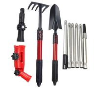 Gutter Cleaning Tools | Telescopic Gutter Dustpan with Extendable Rods,Lightweight Leaf Removal Tool and Drain Maintenance