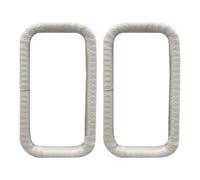 Gutter Cover - 2 Pack Downspout Rubber Covers, Cloggless Flexible Drain Shield | Durable Outdoor Pipe Accessories, Weatherproof Design | House Rain Tree Patio Underground Roof Drain