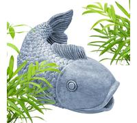 Gutter Deflector - Decorative Resin Fish Spray Block | Dynamic Water Flow Sculpture Downpipe Extension for Watering Resin, Gardens and Patios