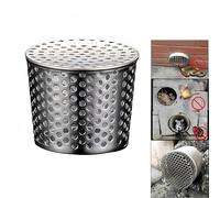 Gutter Downsport Guards Stainless Steel Filter, Gutter Downspout Protectors for Preventing Blockage Leaves Prevent Snakes, mice, and Birds from Entering The House Through Pipes (Diameter 10cm)